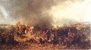 jozef brandt Battle of Chocim. oil